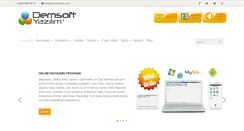 Desktop Screenshot of demsoftyazilim.com