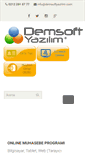 Mobile Screenshot of demsoftyazilim.com