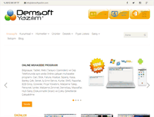 Tablet Screenshot of demsoftyazilim.com